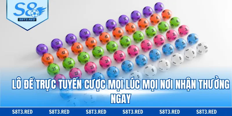 Lô đề trực tuyến cược mọi lúc mọi nơi nhận thưởng ngay