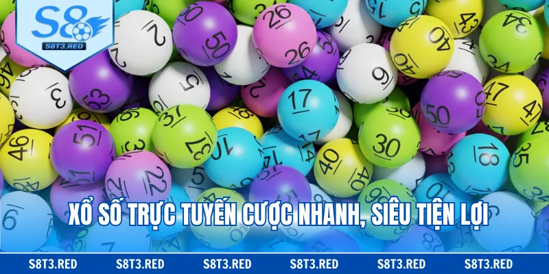 Xổ số trực tuyến cược nhanh, siêu tiện lợi